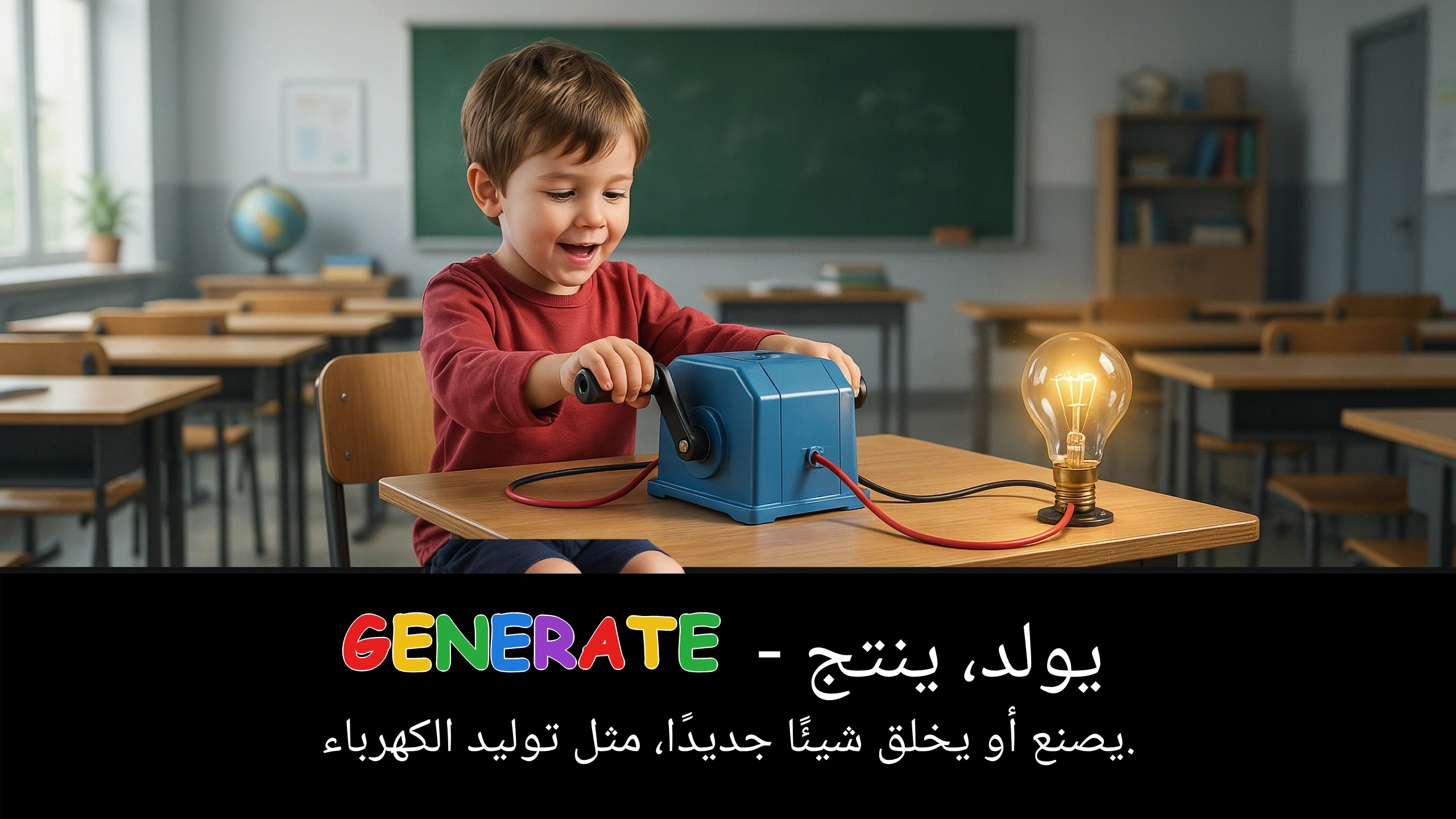 Arabic Illustration for generate